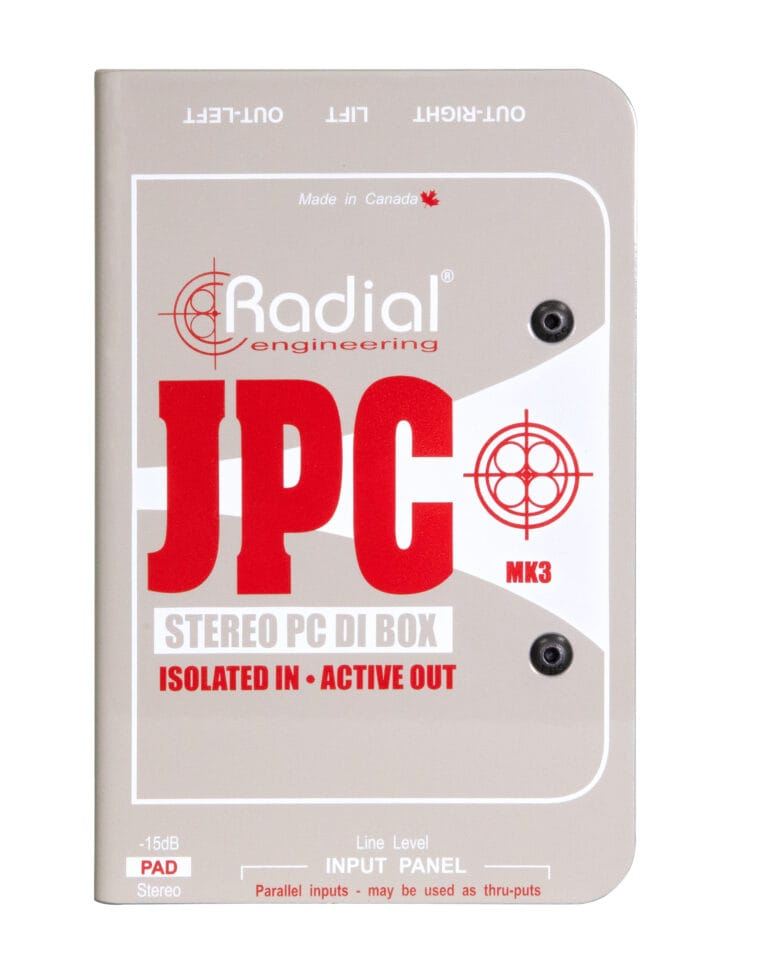 JPC Stereo PC DI Box Radial