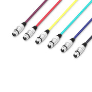 3-Star Adam Hall Microfoonkabelset 6x XLR (1m)