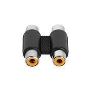 4-Star Adam Hall Twin Adapter RCA F naar RCA F