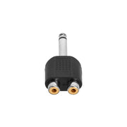 4-Star Adam Hall Y-Adapter 2 x RCA F naar Jack M