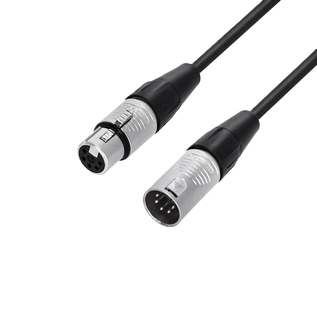 K4DGH0050 ADAM HALL DMX AES/EBU cable 5-pin (0.5m)