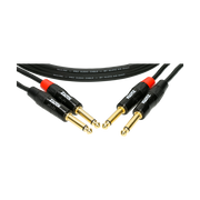 KT-JJ090 Klotz Dubbele Mono Jackkabel (0,9m)