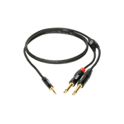 KY5-150 Klotz Insert Signaalkabel Mini-Jack naar Jack (1.5m)