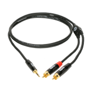 KY7-090 Klotz Signaalkabel Mini-Jack naar 2x RCA (0.9m)