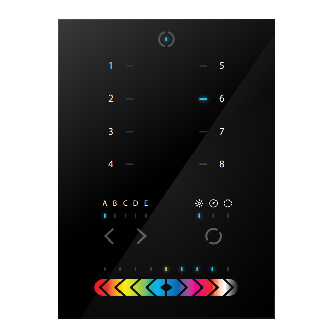 STICK KE2 SUNLITE TOUCH SENSITIVE DMX LED CONTROLLER BLACK