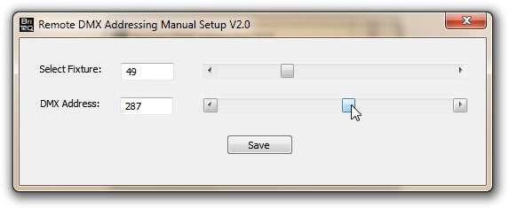 FIRMWARE UPDATER BRITEQ ALLROUND DMX SETUP TOOL, incl SOFTWA