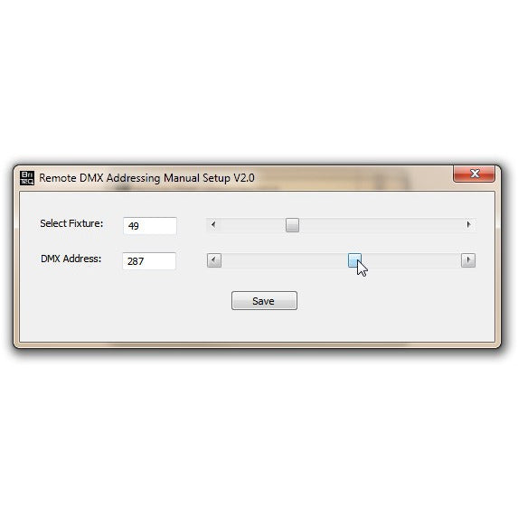 FIRMWARE UPDATER BRITEQ ALLROUND DMX SETUP TOOL, incl SOFTWA