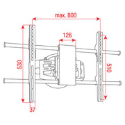 PLB-3 DMT Beugel voor 27" - 50" Plasma/LCD