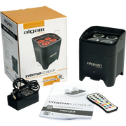 EVENTPAR 412 HEX-IP Algam Lighting Batterijgevoede Uplighter