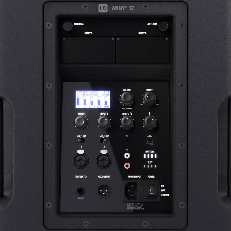 ANNY 12 LD Systems Mobiele Batterijluidspreker