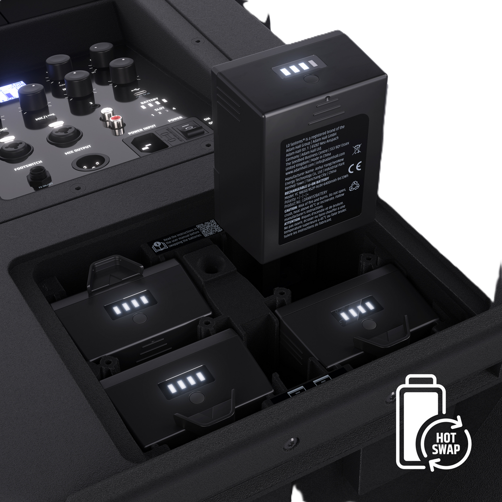 ANNY 12 LD Systems Mobiele Batterijluidspreker