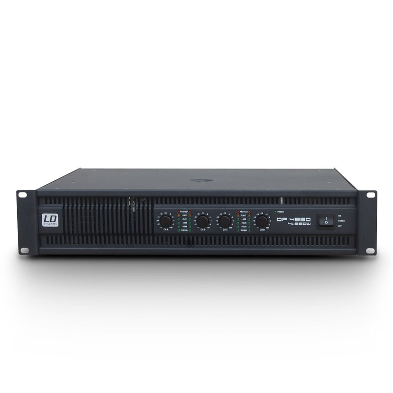 DEEP2 4950 LD SYSTEMS 4-kanaals versterker