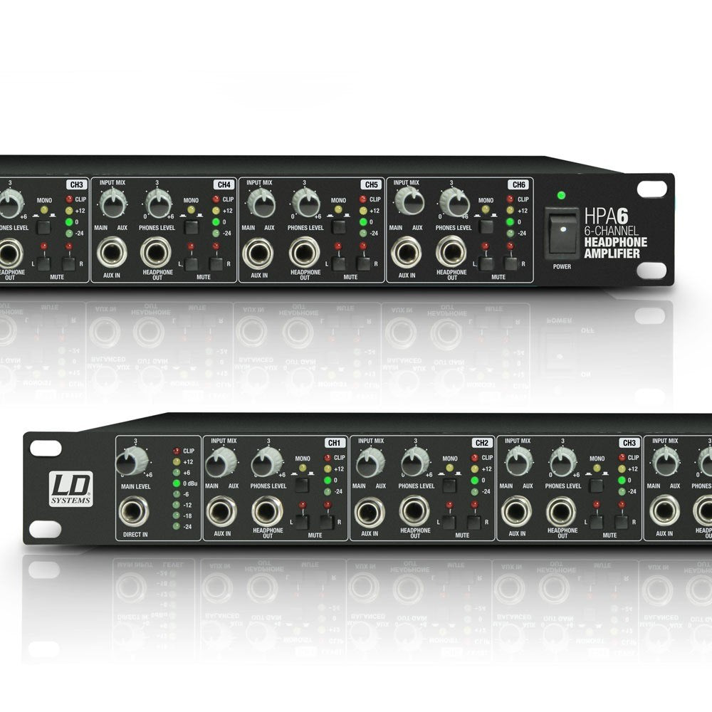 HPA 6 LD SYSTEMS Hoofdtelefoon versterker
