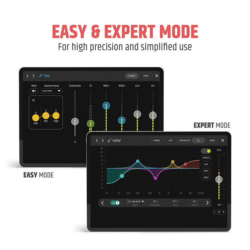MAUI 28 G3 MIX LD SYSTEMS LUIDSPREKER + DIGITALE MIXER WIT