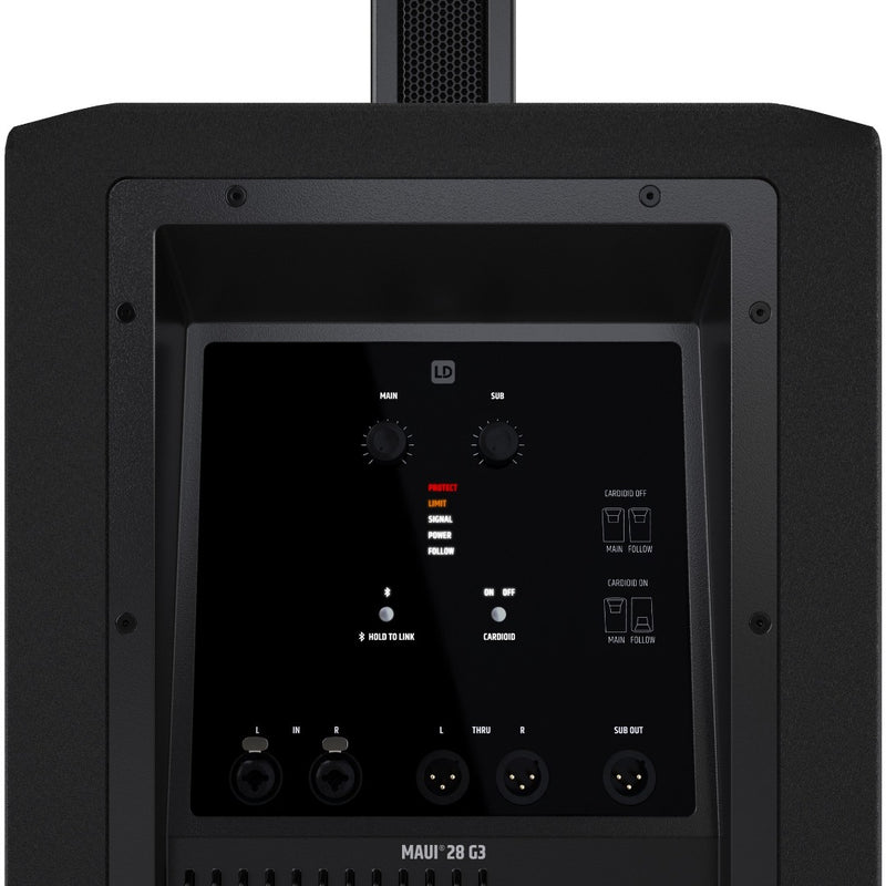 MAUI 28 G3 LD Systems Actief PA-Systeem