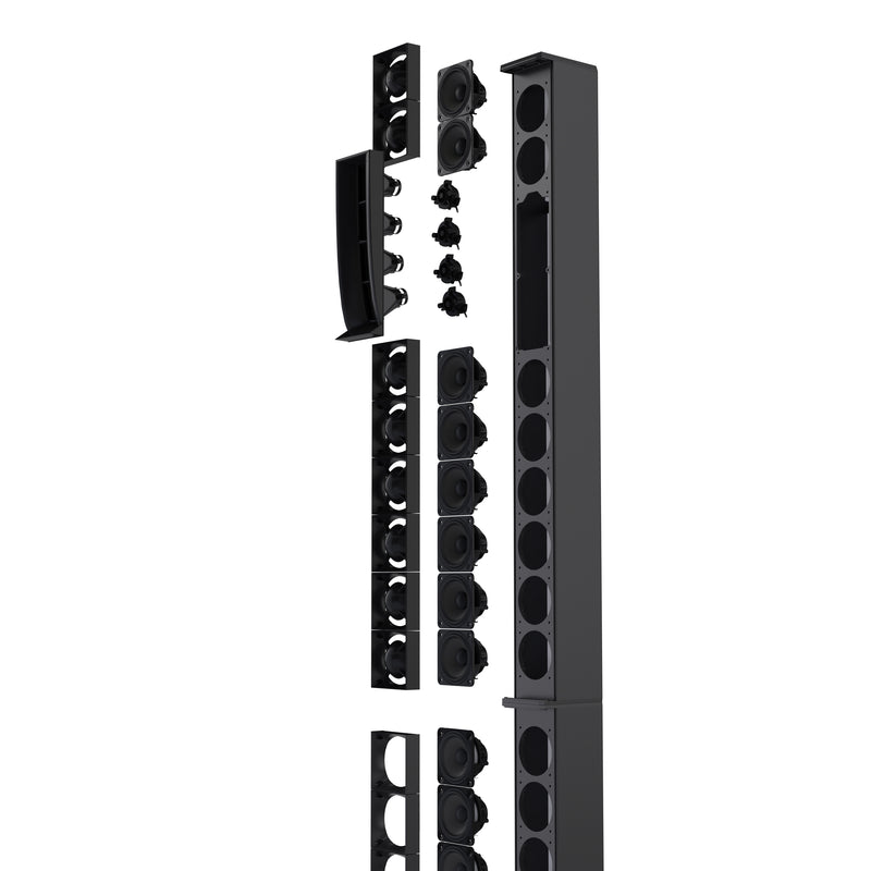 MAUI 66 G3 LD Systems 4-weg Kolom-PA-systeem (Zwart)