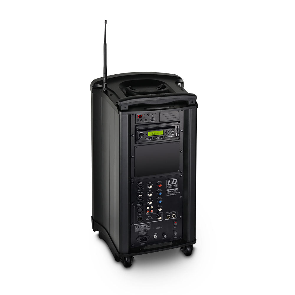 Roadman 102 LD Systems Mobiele Batterijluidspreker met Draadloze Microfoon