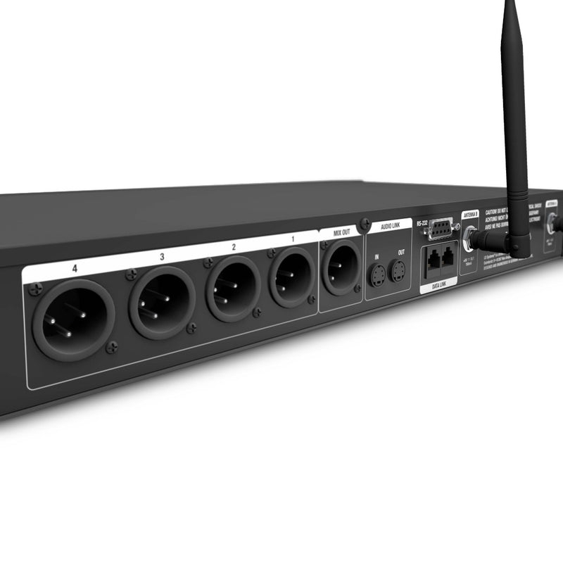 U505 CS 4 LD SYSTEMS 4-kanaals conferentie set