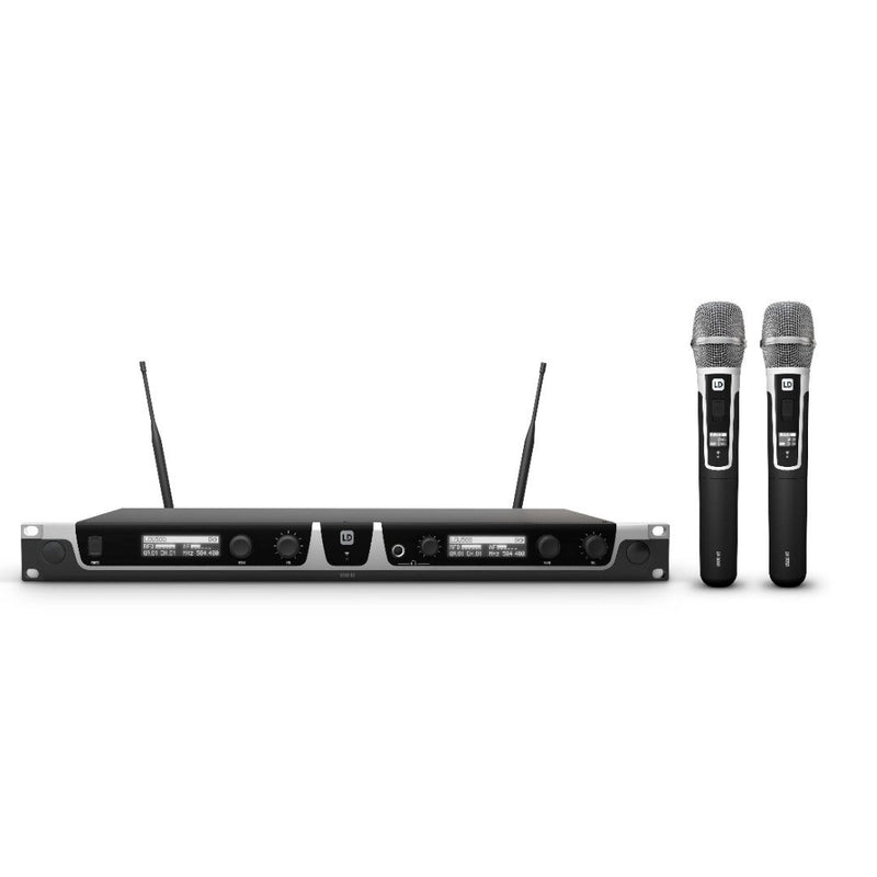 U508 HHC 2 LD Systems Draadloos Microfoonsysteem (823-832 + 863-865 MHz)