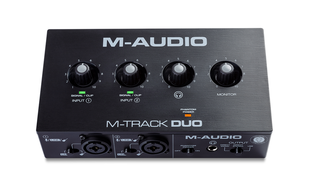 M-TRACK DUO AUDIO INTERFACE M-AUDIO