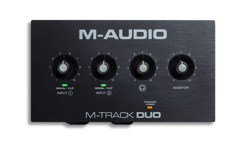 M-TRACK DUO AUDIO INTERFACE M-AUDIO