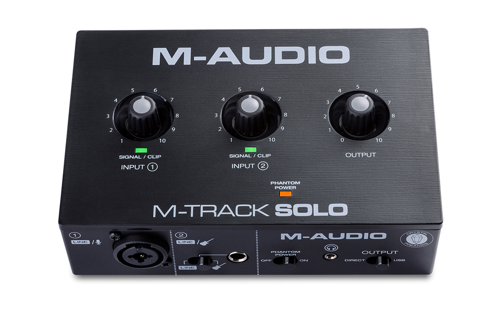 M-TRACK SOLO AUDIO INTERFACE M-AUDIO