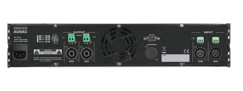 SMA500 AUDAC WaveDynamics™ Versterker