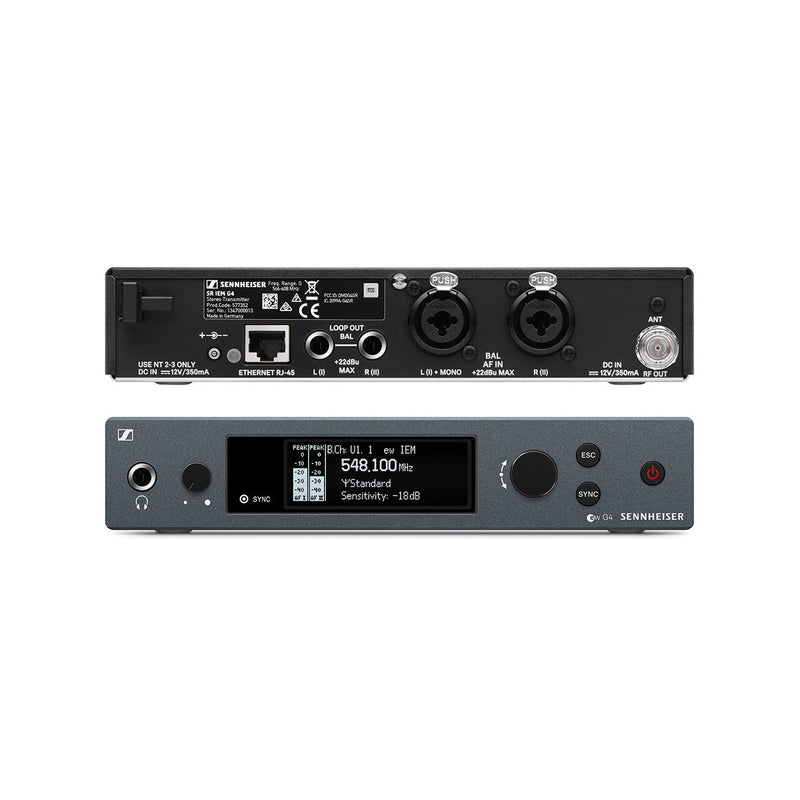 ew IEM G4-TWIN-A Sennheiser Dubbel In-Ear Systeem (516-558 MHz, BE)