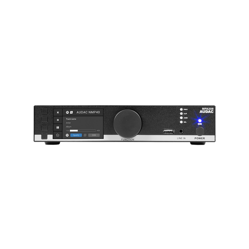 MFA208 AUDAC Install Versterker 