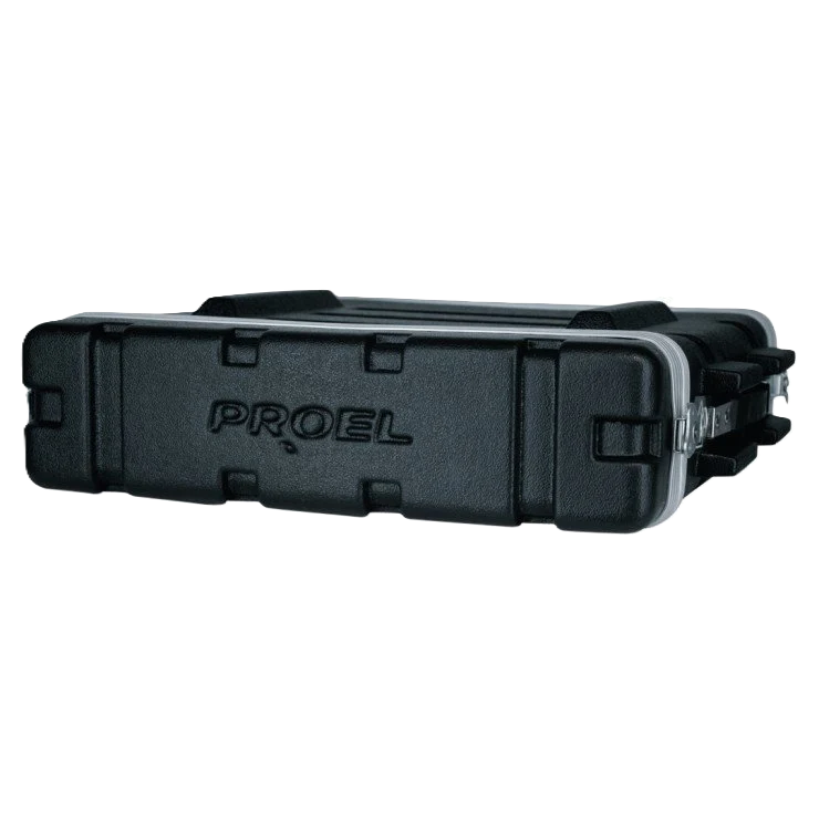 MFPRO2U PROEL 19" RACK ABS CASE 2U.
