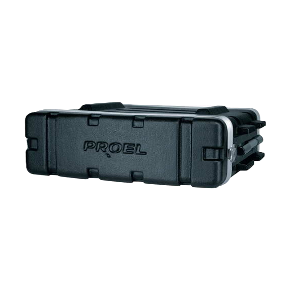 MFPRO3U PROEL 19" RACK ABS CASE 3U.