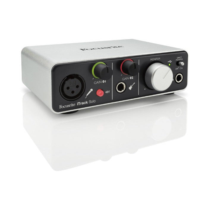 iTRACK SOLO FOCUSRITE 2 IN/2 OUT iOS AUDIO INTERFACE