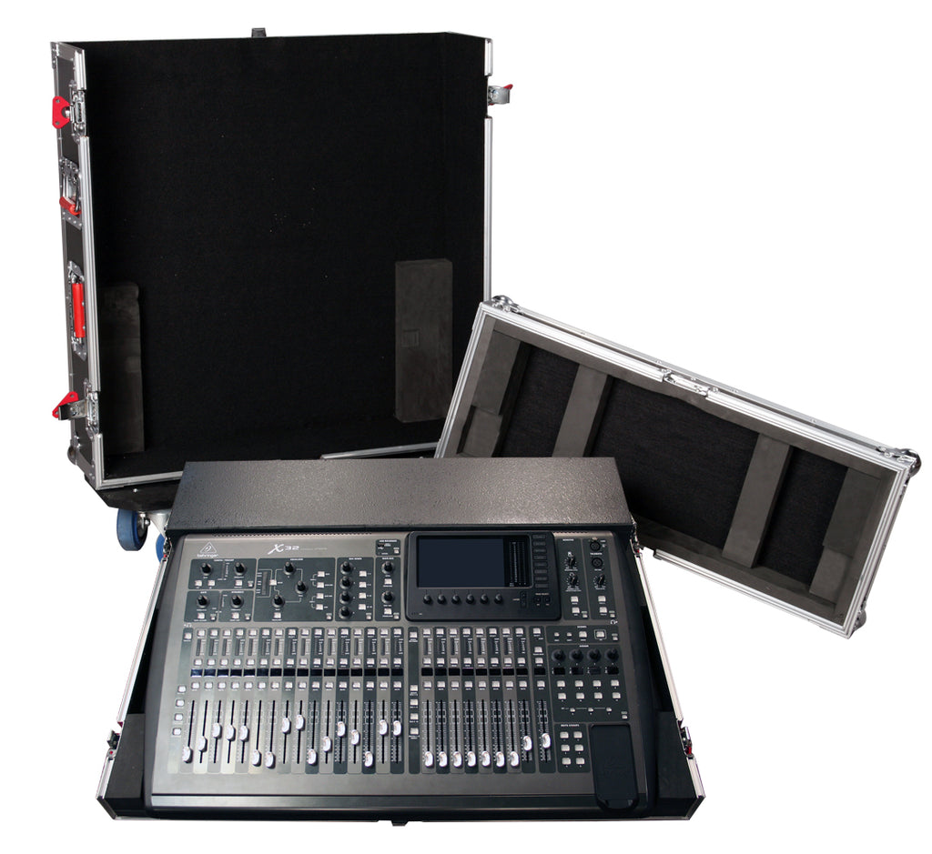 FLIGHTCASE G-TOUR-X32  GATOR CASES /WIEL.VOOR BEHRINGER X32