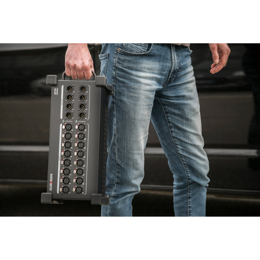 DX168 Allen&amp;Heath 16in/8out Audiorack Stageblock