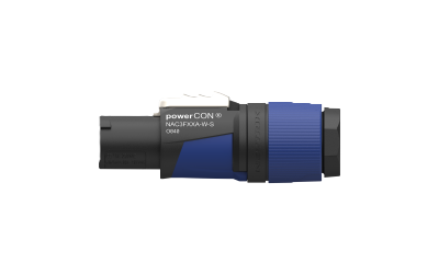NEUTRIK POWERCON CONNECTOR BLAUW POWER IN 240V 16A NEW
