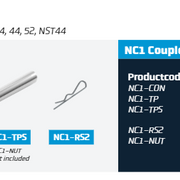 NC1-TPS Next Truss Conische Truss Schroefpen voor NX/NH Truss