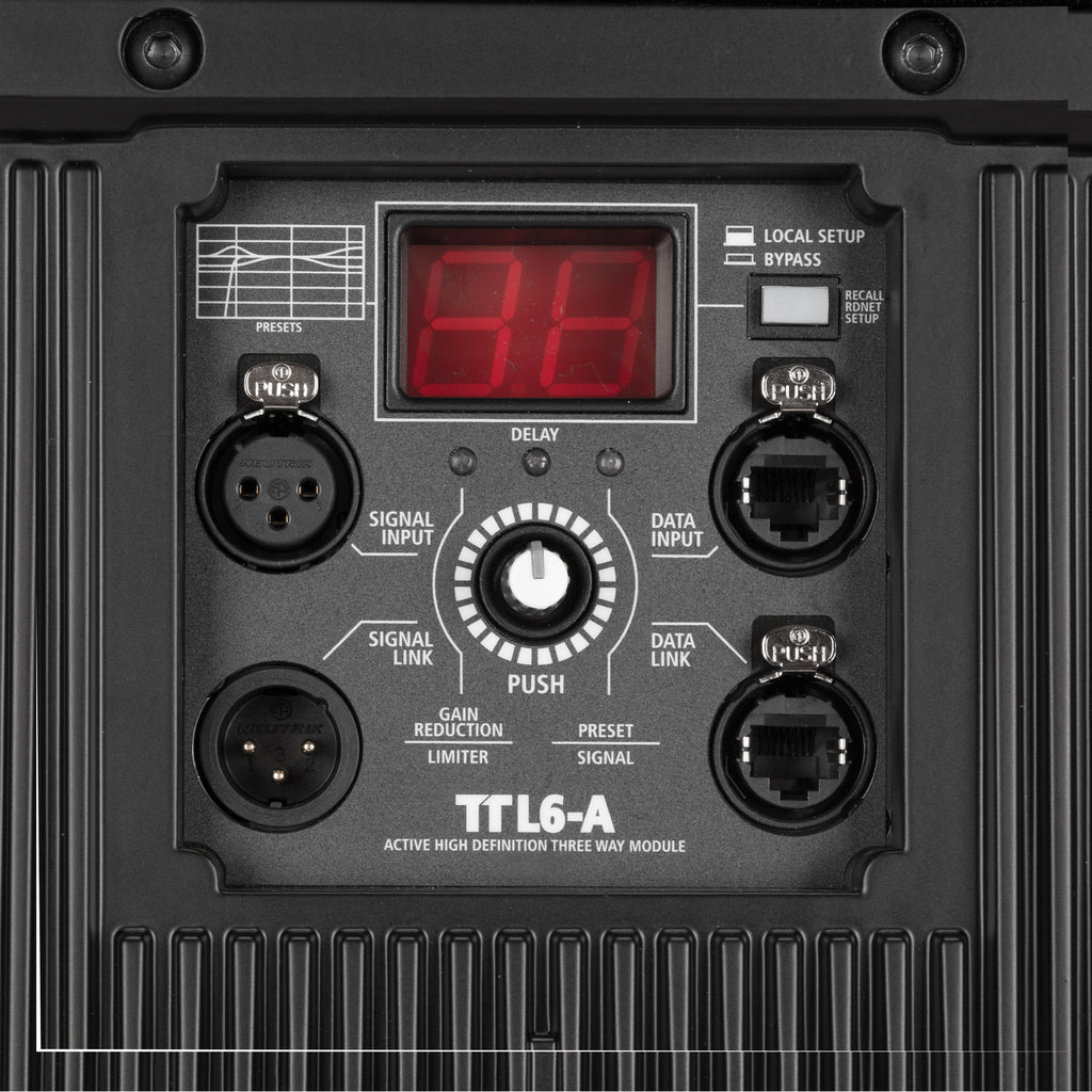 TTL 6-A RCF ACTIVE 3-WAY LINESOURCE MODULE