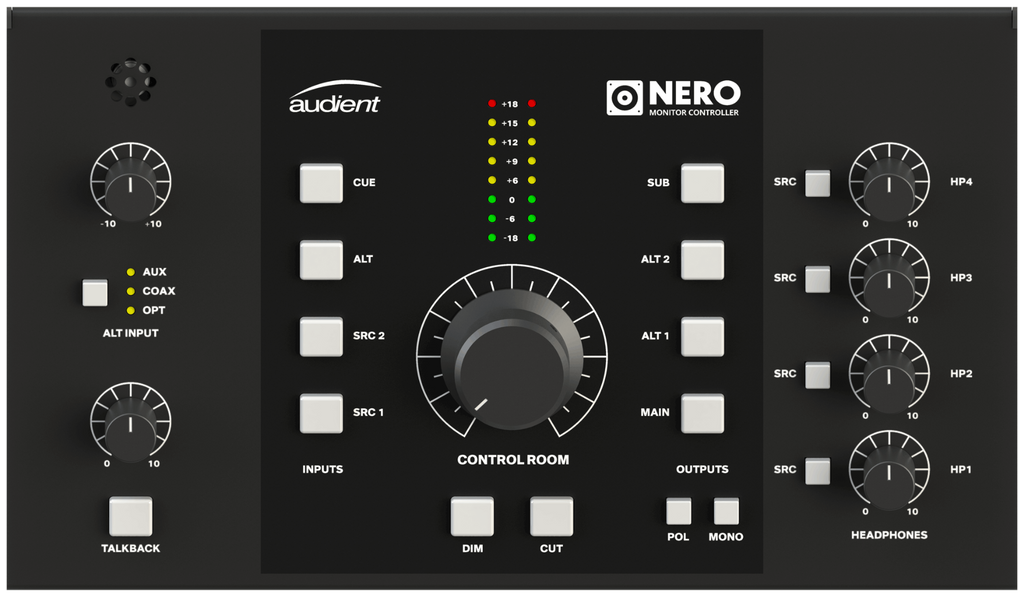 NERO AUDIENT CONSOLE STYLE MONITOR CONTROL