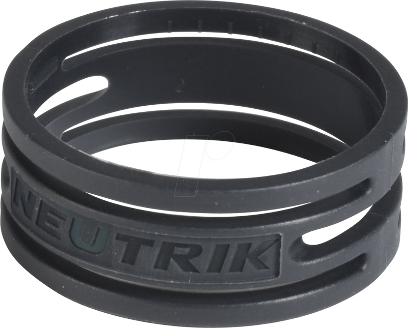 XXR-0 Neutrik Kleurenring (Zwart)