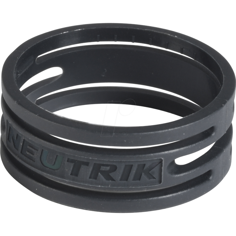 XXR-0 Neutrik Kleurenring (Zwart)