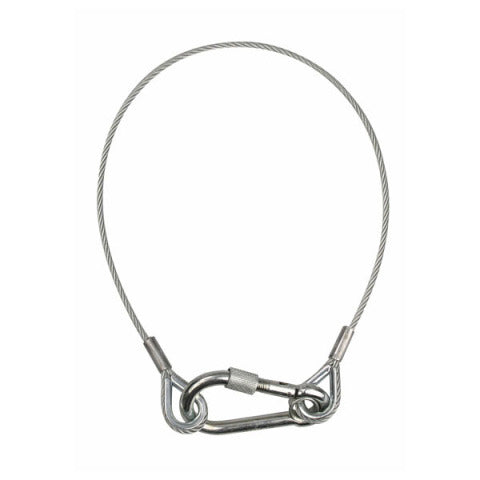 SAFETY CABLE 5MM 60CM GEKEURD BGV-C1