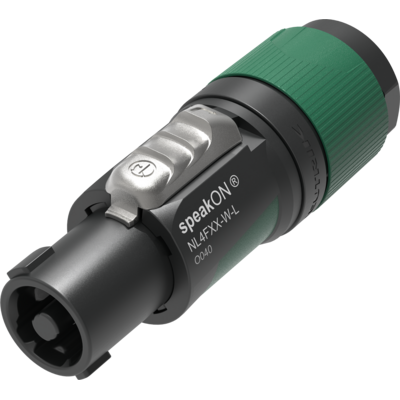NL4FXX-W-L Neutrik SpeakON 4-polig voor Kabeldikte 10-16mm