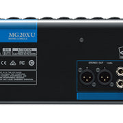 MG20XU YAMAHA 20-kanaals analoge mengtafel met FX