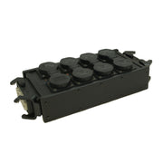 BREAKOUT BOX RUBBER 8X SCHUKO +2X16P LIVEPOWER