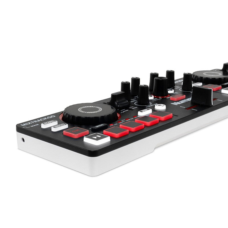 MIXTRACK GO NUMARK ULTRA-COMPACT DJ CONTROLLER EMBARGO 7 JUL