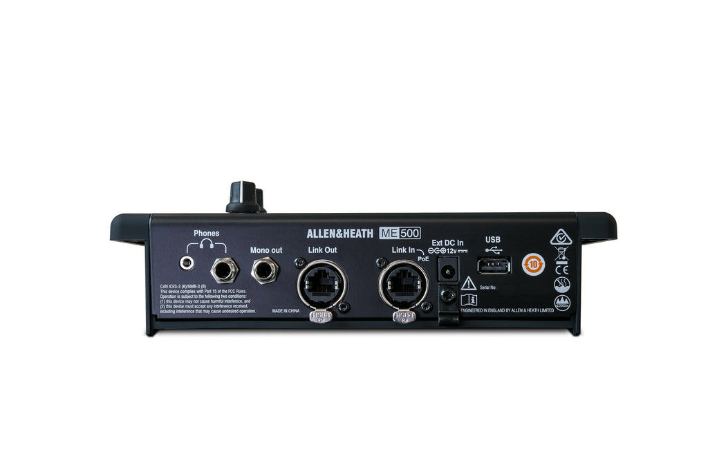ME-500/X ALLEN &amp; HEATH 16 KANAALS MONO /STEREO KANAALS MIXER