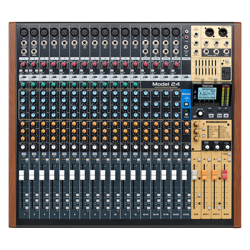 Model 24 Tascam 22-Kanaals Mengpaneel