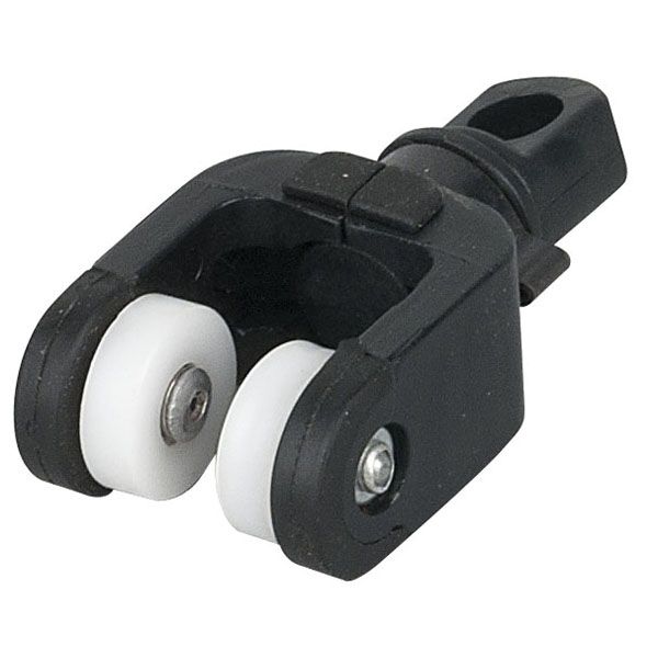 Eurotrack Runner met 2 Wielen Wentex (Zwart)