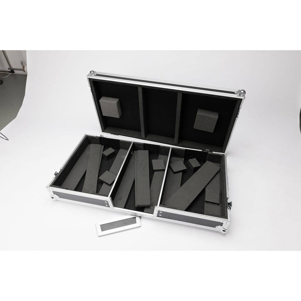 MULTI-FORMAT BATTLE-CASE MAGMA 10" BATTLE-MIXERS BL/SILVER