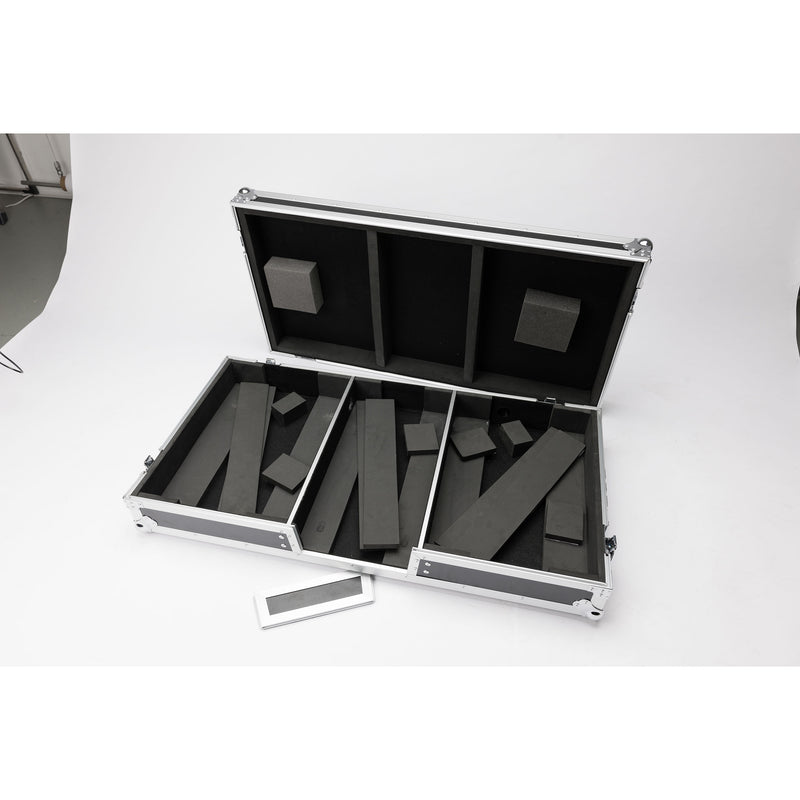 MULTI-FORMAT BATTLE-CASE MAGMA 10" BATTLE-MIXERS BL/SILVER